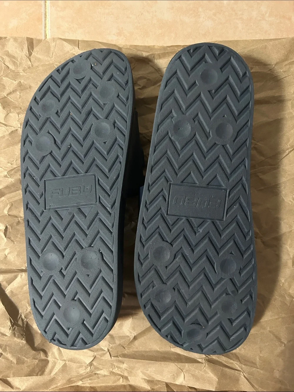 Fubu men’s slides size 8